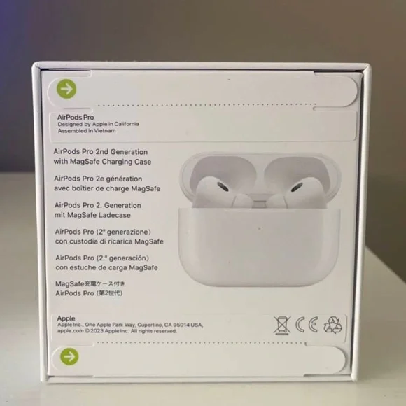 Apple AirPods Pro 2nd Generation with MagSafe Wireless Charging Case